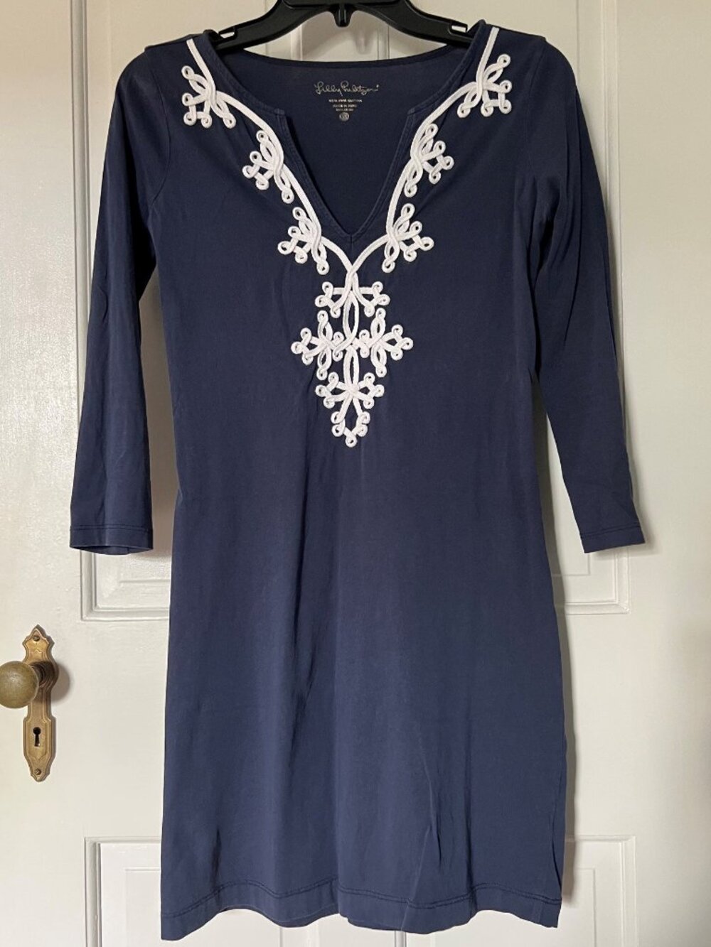 Lilly Pulitzer 100% Pima Cotton Shift Dress - Size XXS